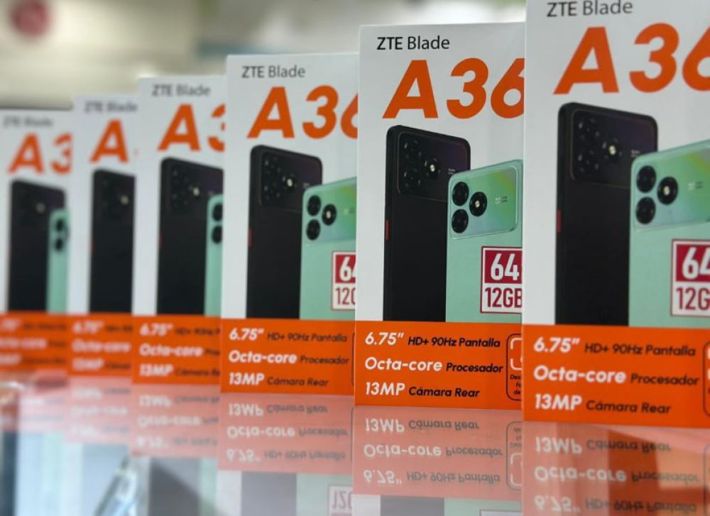 CELULAR ZTE A36 CON (12GB/64GB)