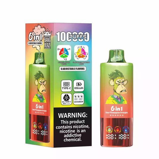 CIGARRO ELECTRONICO DESECHABLE BANG BLAZE DE 100,000 PUFF