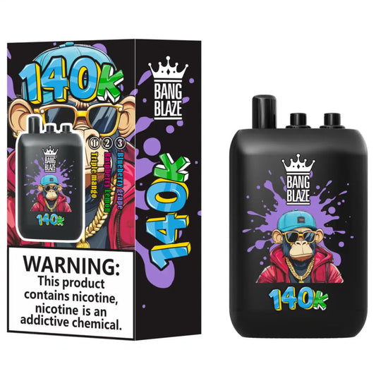 CIGARRO ELECTRONICO DESECHABLE BANG BLAZE DE 140,000 PUFF