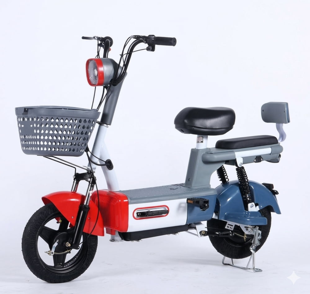 BICIMOTO ELÉCTRICA HÍBRIDA CON MOTOR DE 500W