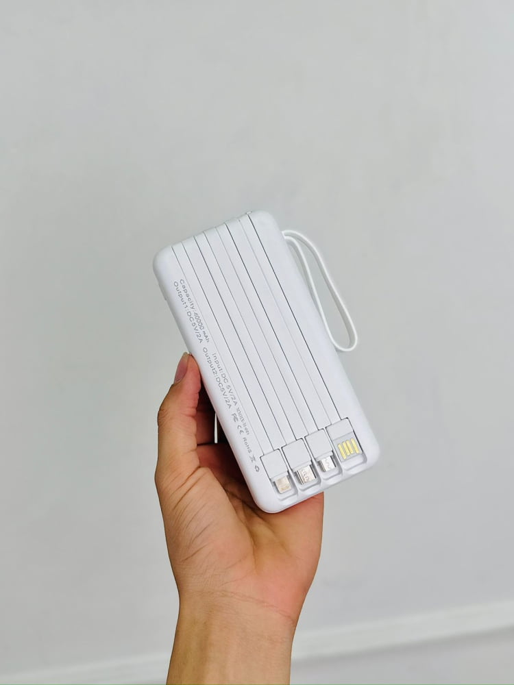 CARGADOR PORTATIL DE 40,000 MAH (POWERBANK)
