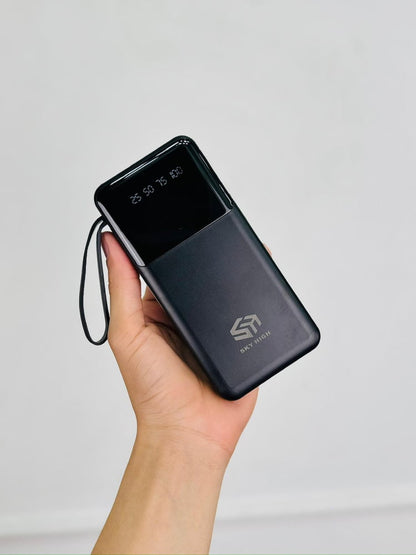 CARGADOR PORTATIL DE 40,000 MAH (POWERBANK) - Negro