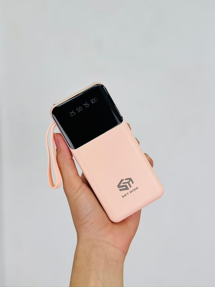 CARGADOR PORTATIL DE 40,000 MAH (POWERBANK) - Rosa