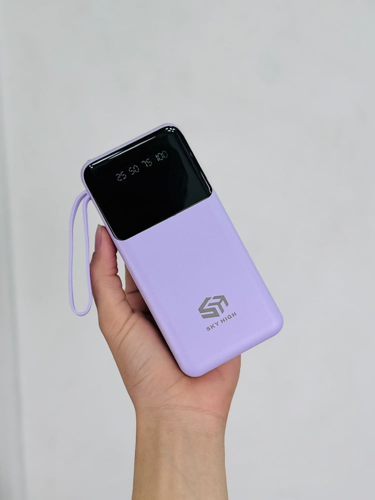 CARGADOR PORTATIL DE 40,000 MAH (POWERBANK) - Púrpura