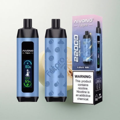 CIGARRO ELECTRONICO DESECHABLE AIVONO DE 22,000 PUFF