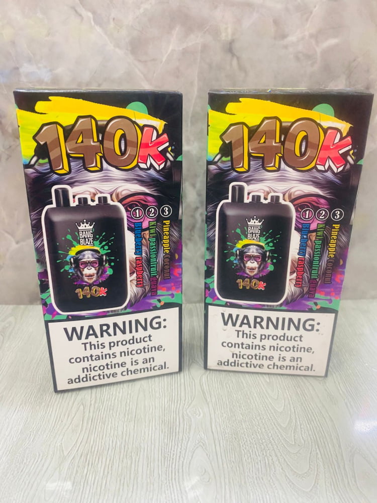 CIGARRO ELECTRONICO DESECHABLE BANG BLAZE DE 140,000 PUFF