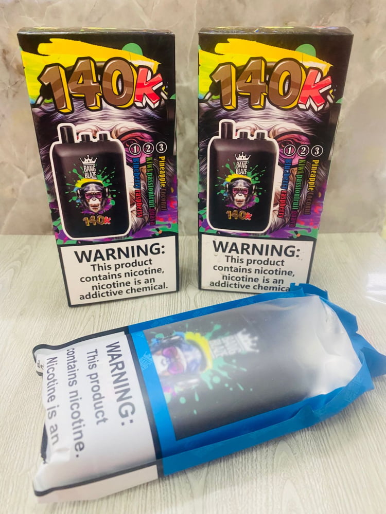 CIGARRO ELECTRONICO DESECHABLE BANG BLAZE DE 140,000 PUFF