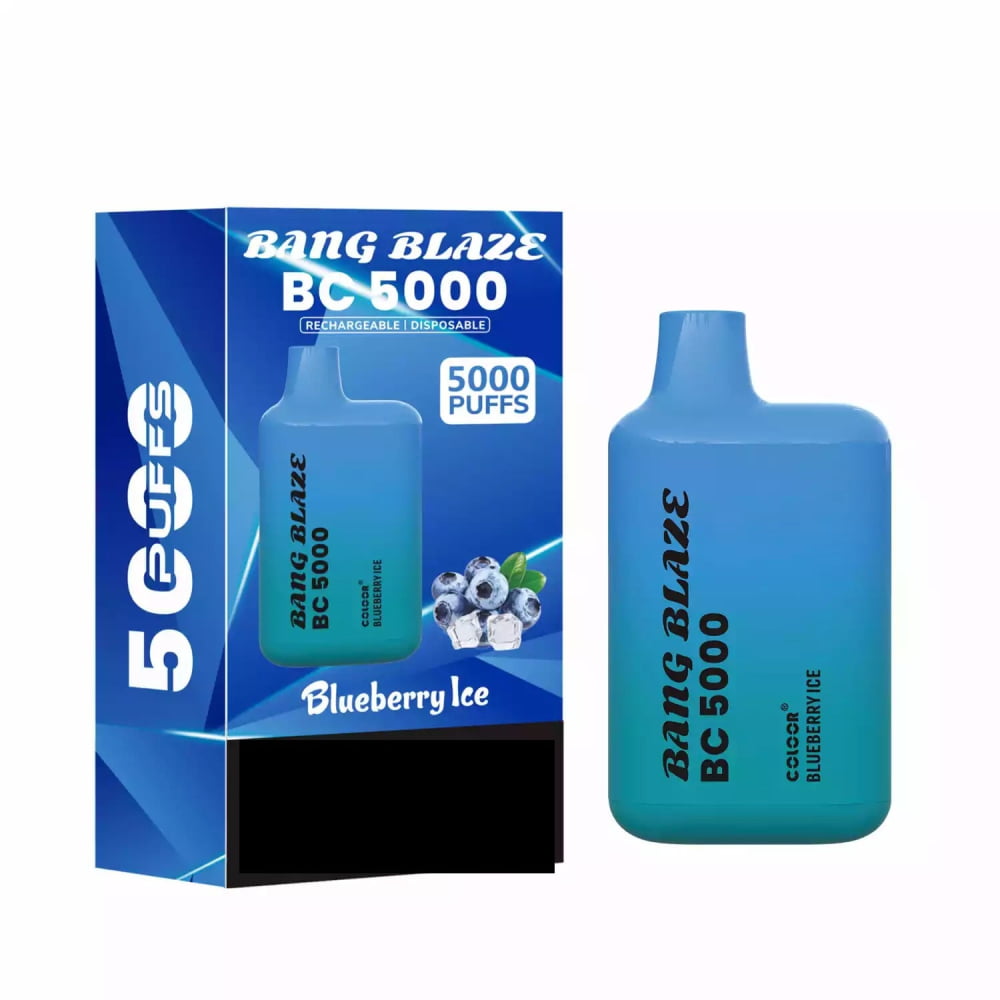 CIGARRO ELECTRONICO DESECHABLE BANG BLAZE DE 5,000 PUFF