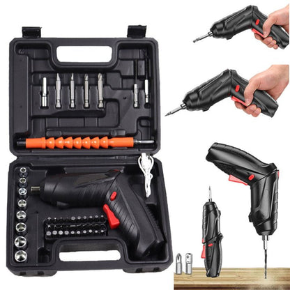 KIT DE MINI ATORNILLADOR RECARGABLE INALAMBRICO DE 3.6V