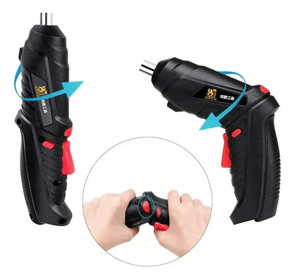 KIT DE MINI ATORNILLADOR RECARGABLE INALAMBRICO DE 3.6V