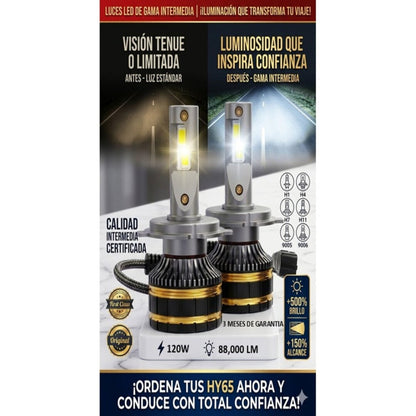 LUCES LED PARA CARRO DE GAMA INTERMEDIA
