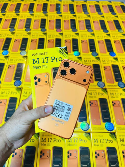 M-HORSE M17 PRO MAX DE 128GB/8GB RAM - Naranja
