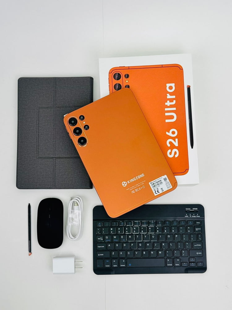 TABLET DE TRABAJO DE 10.1 PULGADAS FULL EXTRAS (16GB/1TB) - Naranja