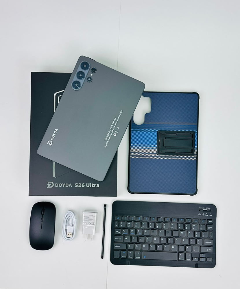 Tablet Doyda S26 Ultra - 1TB Almacenamiento 16GB RAM Android 15 - Kit de Productividad Completo